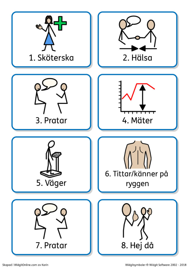 bilder om besök hos skolsköterskan