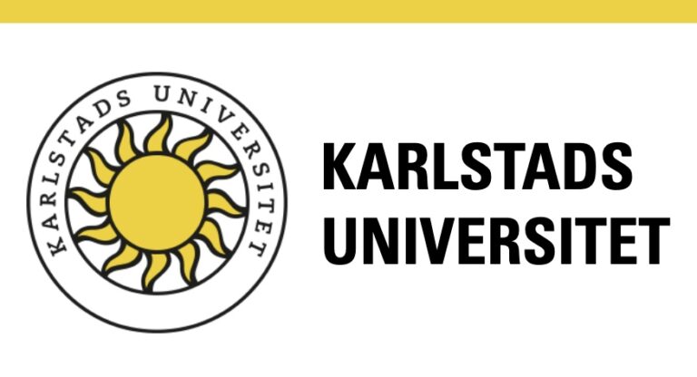 Karlstads universitets logotyp, en gul sol