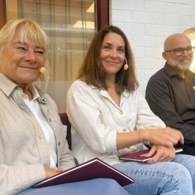 Fr. v.: Christina Olin-Scheller, Sofie Nilsson och Magnus Åberg.