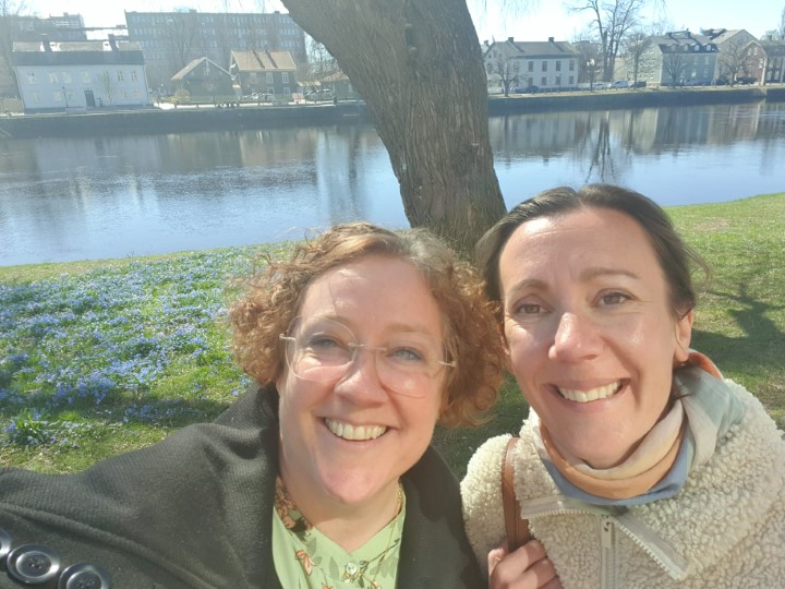Petra Jonsson, specialpedagog i förskolan och , Johanna Wahlgren, specialpedagog i förskolan
