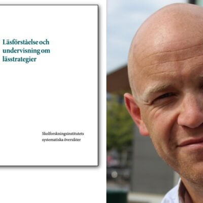Michael Tengberg och den forskningssammanställning han varit med och skrivit - Läsförståelse och undervisning om lässtrategier