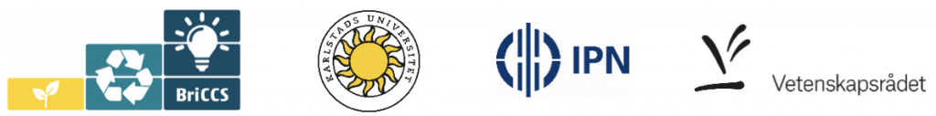 logotyp BriCCS, Karlstads universitet, IPN, Vetenskapsrådet